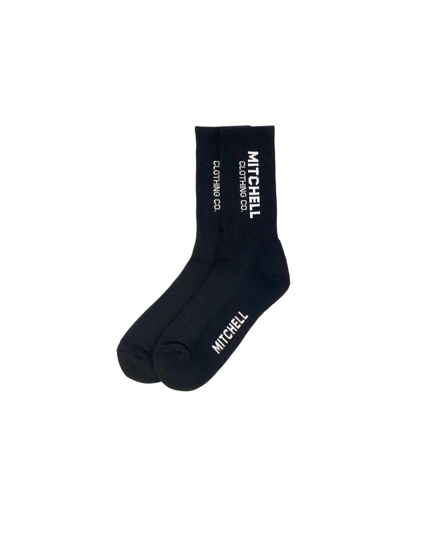 Black Cotton Socks