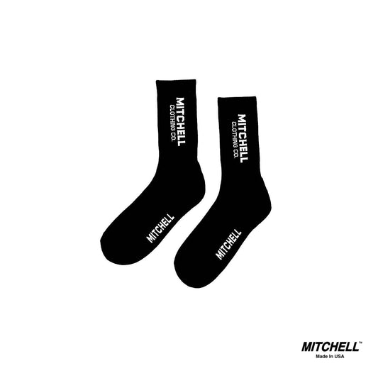 Black Cotton Socks